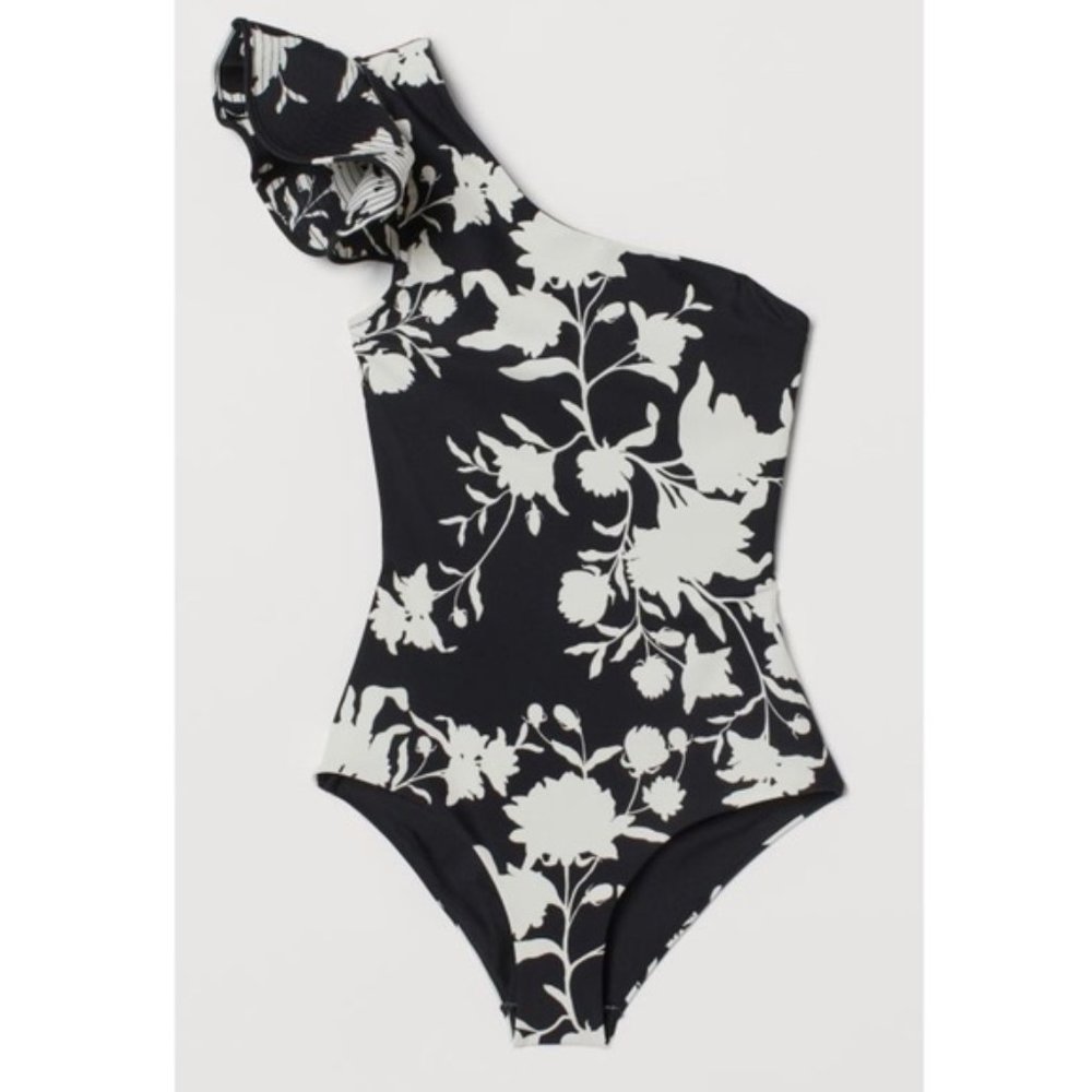 Johanna Ortiz One-Shoulder Bodysuit/Swimsuit